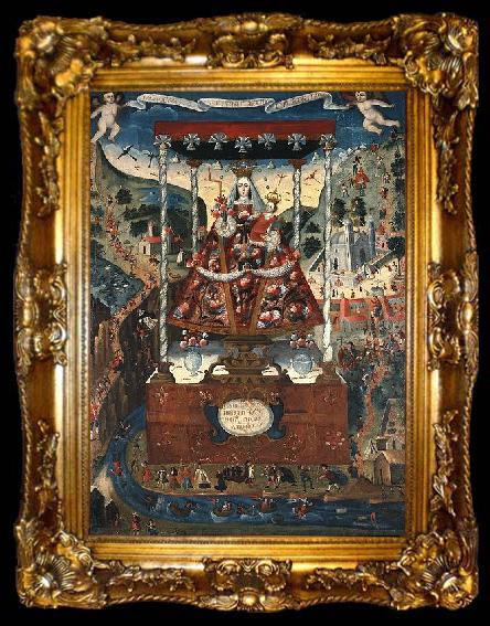 framed  skagen museum Our Lady of Cocharcas Under the Baldachin, ta009-2